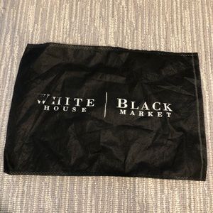White House Black Market Shoe Bag